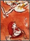 Marc Chagall: The Maid of Israel, Original Lithograph, Bible 1960