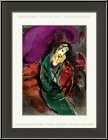 Marc Chagall: Jeremiah, Verve Bible Mourlot 1956, Original Lithograph