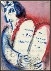 Marc Chagall: Moses, Tablets of Law, 1956, Original Lithograph Bible