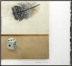 Michel Lablais: Original Etching Dices and Feather Gambling, signed