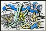 Fernand Lger: La Partie de Campagne 1951, Lithograph Verve