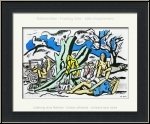 Fernand Lger: 'La Partie de Campagne' (Excursion to the countryside) 1951, Lithograph Verve - Limited edition