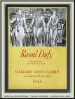 Raoul Dufy: Original Exhibition Poster Galerie Louis Carr 1948, Tapisseries, Mourlot Lithograph - Posters