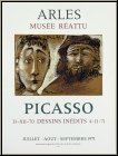 Pablo Picasso: Mourlot Poster Muse Rattu Arles, Dessins indits 1971