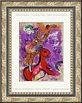 Marc Chagall: Woman Circus Rider on Red Horse, L'cuyre au cheval rouge, 1957 | Original Lithographs | Prints