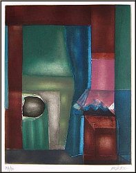 Michle Nedelec: Homage to Friedlaender Original etching, signed