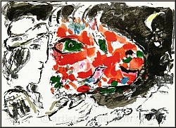 Marc Chagall: 'After The Winter' (Aprs l'hiver) 1972, Original Lithograph, Spring - Limited Edition Prints