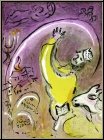 Marc Chagall: King Solomon, 1956, Original Lithograph Verve Bible