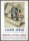 Juan Gris: Louise Leiris, 1965, Mourlot Lithograph Exhibition Poster