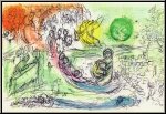 Marc Chagall: The Concert 1957, Original Lithograph, Paris Opera Music