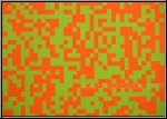 Franois Morellet: 40 000 Carrs signed, Silkscreen Print, Denise Rene Paris, exhibit with minor flaws