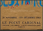 Victor Brauner: 'Bestiaire' Le Point Cardinal 1963, Original Exhibition Poster, Screenprint - Genuine Posters