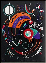 Wassily Kandinsky: Comets, 1938, Lithograph, Mourlot
