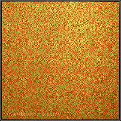 Franois Morellet: 40 000 Carrs signed, Denise Rene, Exhibit with minor flaws at a reduced price