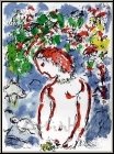 Marc Chagall, 1972: Derriere le miroir 198 - 3 Original Lithographs