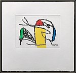 Joan Miro: 'Final Liberation Of The Cat's Tail', L'mancipation dfinitive de la queue du chat 1978, etchings