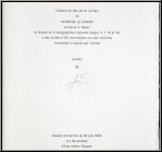 Antoni Tapies, 1974: Derriere le miroir 210 Deluxe edition, signed