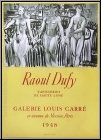 Raoul Dufy: Tapisseries 1948, Galerie Louis Carr, Mourlot Lithograph