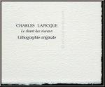 Charles Lapicque: Original Lithograph Birdsong 'Le chant des oiseaux' 1972, Souvenirs et portraits d'artistes